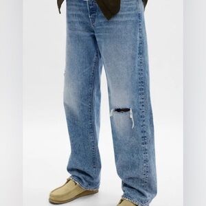 Gap Jeans Organic Cotton 90s Loose Jeans Gap Color: Blue Size: 36 | 32